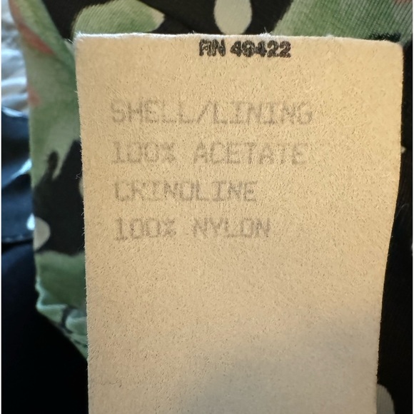 Vintage 80’s Gunne Sax Jessica McClintock Strapless Rosebud Print Dress Size 7/8 - Picture 14 of 16